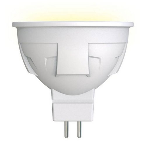 Лампа светодиодная Яркая диммируемая LED-JCDR 6W/WW/GU5.3/FR/DIM PLP01WH 220В 6Вт 3000К картинка 